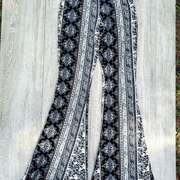 About A Girl Pants - About A Girl Boho knit pants